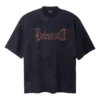 T-shirt Heavy Metal taglia Large “Black Faded” 744439TOVE11055