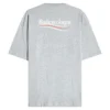 T-shirt in cotone con logo politico “Grigio” BLGA-508203-TAV44-GY