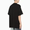 T-shirt in cotone con stampa del logo del college “Black” 676589TLV898067