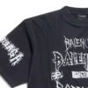 T-shirt in metallo fai da te “Black White” 641675TPVO31569