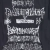T-shirt in metallo fai da te “Black White” 641675TPVO31569