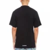 T-shirt lunga con orlo posteriore, vestibilità squadrata “Black” 681045TLVH91070