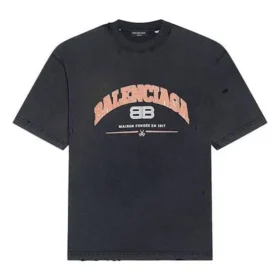 T-shirt Maison Balenciaga, vestibilità media “Black” 612966TLVJ11074