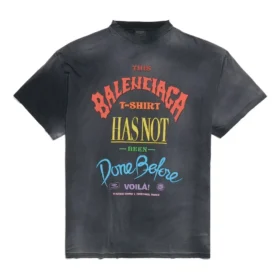 T-shirt “Not Been Done” Oversized “Black” 787349TQVW41134