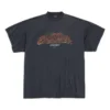 T-shirt “Offshore” oversize “Black Faded” 739028TPVM81568
