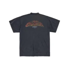 T-shirt “Offshore” oversize “Black Faded” 739028TPVM81568