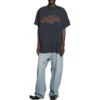 T-shirt “Offshore” oversize “Black Faded” 739028TPVM81568