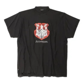 T-shirt oversize Antwerpen Inside-out “Black” 787358TQVP71083