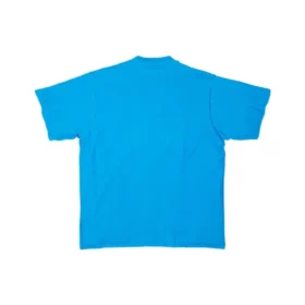 T-shirt oversize Balenciaga x adidas “Blue” 731769TNVP34024