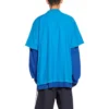 T-shirt oversize Balenciaga x adidas “Blue” 731769TNVP34024