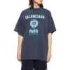 T-shirt oversize College Crest “Navy” 694576TMV954140