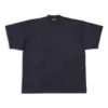 T-shirt oversize con linguetta “Black” 694576TMVJ21151
