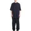 T-shirt oversize con linguetta “Black” 694576TMVJ21151