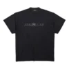 T-shirt oversize con logo AI rovesciato “Black” 787358TQVJ41750