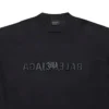 T-shirt oversize con logo AI rovesciato “Black” 787358TQVJ41750