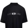 T-shirt oversize con logo AI rovesciato “Black Faded” 787358TQVJ41569
