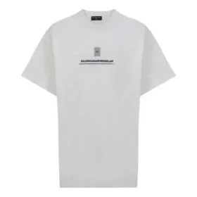 T-shirt oversize con logo in PDF “Off White” 676589TLVF79016