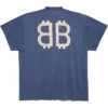 T-shirt oversize Crypto “Blu” 739028TOVU64108