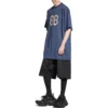 T-shirt oversize Crypto “Blu” 739028TOVU64108