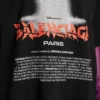 T-shirt oversize da donna “The Door” in nero