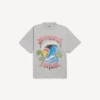 T-shirt oversize da surfista vintage da uomo in grigio Balenciaga