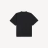 T-shirt oversize da uomo “Lady in Shades” in nero