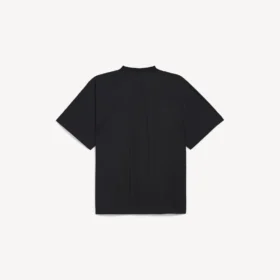 T-shirt oversize da uomo “Lady in Shades” in nero