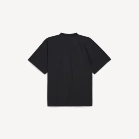 T-shirt oversize da uomo “The Door” in nero
