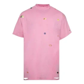 T-shirt oversize “Faded Dirty Pink” 787349TRVS49568
