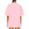 T-shirt oversize “Faded Dirty Pink” 787349TRVS49568