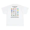 T-shirt oversize in cotone Pride 22 “Bianco Nero” 694576TMVO20904