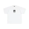 T-shirt oversize in cotone Pride 22 “Bianco Nero” 694576TMVO20904