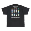 T-shirt oversize in cotone Pride 22 “Black White” 694576TMVO21070