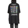T-shirt oversize in cotone Pride 22 “Black White” 694576TMVO21070