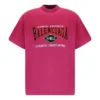 T-shirt oversize in jersey vintage autentico “Pink” 694576TMVA95566