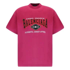T-shirt oversize in jersey vintage autentico “Pink” 694576TMVA95566