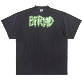 T-shirt oversize Inside-out della serie Bfrnd “Black Faded” 787358TQVG81083