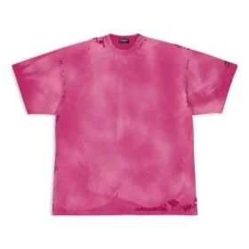 T-shirt oversize riparato 3B Sports Icon “Dark Fucshia” 704056TMVA50556