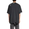 T-shirt oversize riparato 3B Sports Icon “Washed Black” 704056TMVA59034