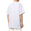 T-shirt oversize Slime “Grigio-Verde” 676589TLVF11203