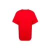 T-shirt oversize Slime “Rosso Bianco” 676589TLVF16407