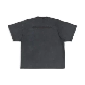 T-shirt oversize Strike 1917 “Washed Black” 694576TMVJ61055