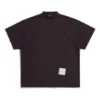 T-shirt Oversized con adesivo campione “Black” 739028TPVN41270
