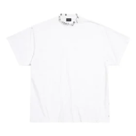 T-shirt Oversized con fori “White” 761460TPVD49000