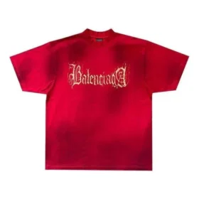 T-shirt Oversized con logo Heavy Metal “Rosso” 739784TOVE16400