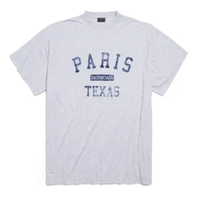 T-shirt Paris France Oversized “Heather Grey” 787349TRVO81300