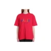 T-shirt Paris Love Regular con stampa, maniche corte, rossa 594599TGV435640