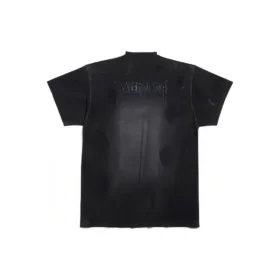 T-shirt Paris Moon Oversized “Black Faded” 739028TOVE41055