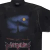 T-shirt Paris Moon Oversized “Black Faded” 739028TOVE41055
