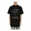 T-shirt Paris Moon Oversized “Black Faded” 739028TQVX61055